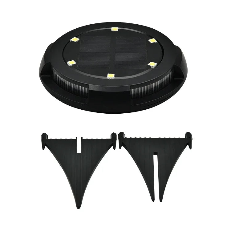 10 LEDs Solar-Gartenleuchte für den Außenbereich, wasserdicht, als Bodenstrahler, 10 LED