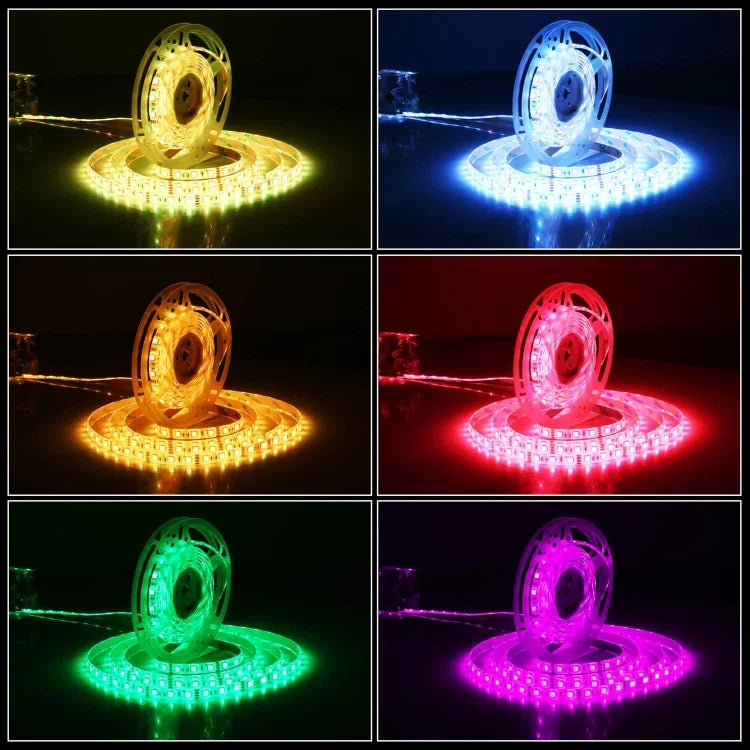300 LEDs SMD 5050 Buntes Licht APP-Fernbedienung Funktioniert mit Alexa & Google Home
