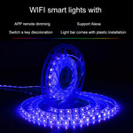 300 LEDs SMD 5050 Buntes Licht APP-Fernbedienung Funktioniert mit Alexa & Google Home