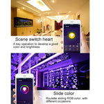 300 LEDs SMD 5050 Buntes Licht APP-Fernbedienung Funktioniert mit Alexa & Google Home