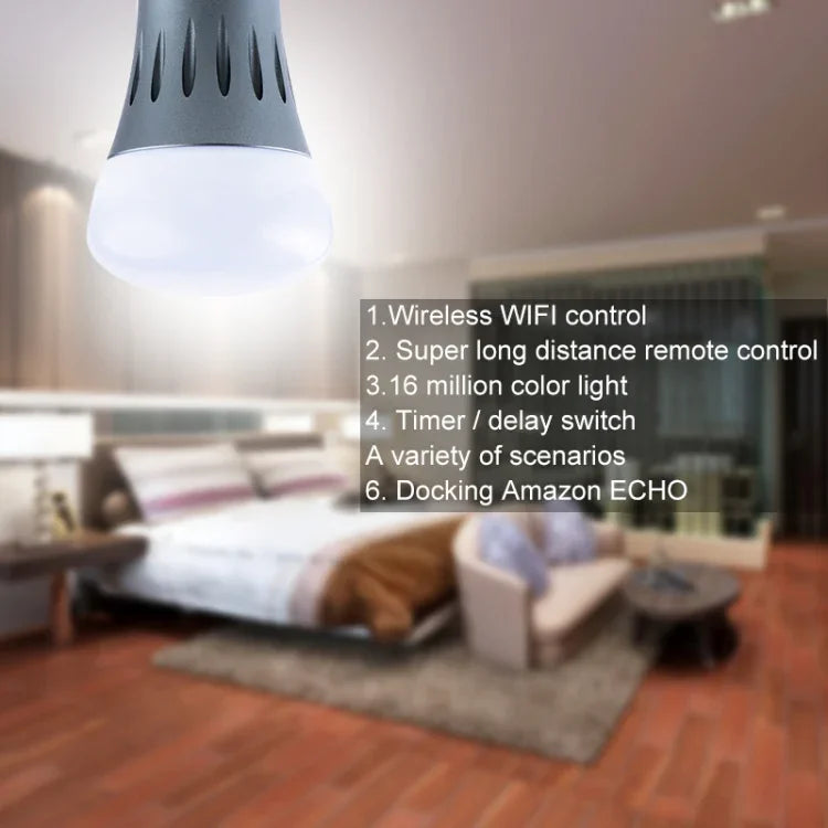 WLAN 2,4 GHz, kompatibel mit Alexa & Google Home, FCC/CE/RoHS-zertifiziert, Wechselstrom 85–265 V