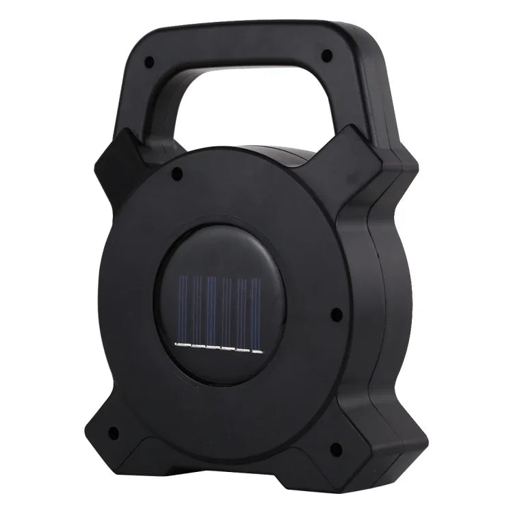 Hand-Campinglampe mit Solarpanel