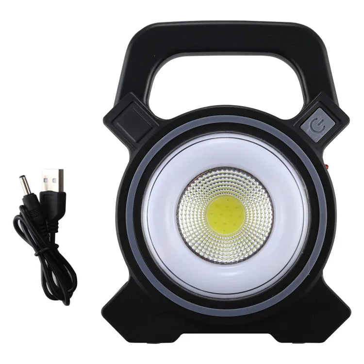 Hand-Campinglampe mit Solarpanel