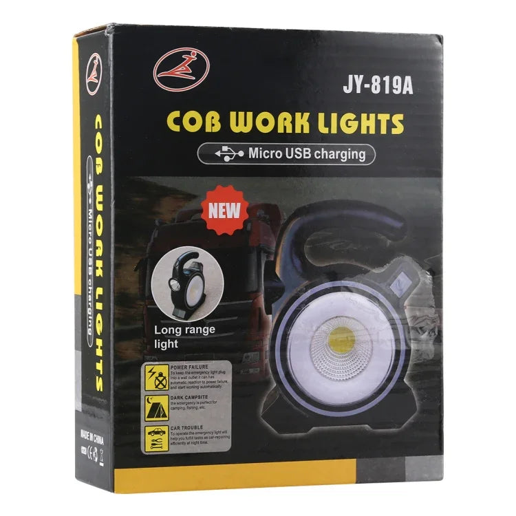 Hand-Campinglampe mit Solarpanel