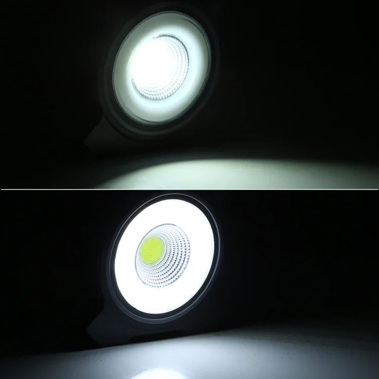 Hand-Campinglampe mit Solarpanel