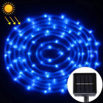 Solarpanel wasserfest 50 LED, 5m 50LED Blaues Licht, 5m 50LED Weißes Licht, 5m 50LED Warmweißes Licht