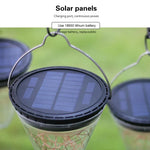 Solare Kegel-Starlight-Pendelleuchte IP55 Wasserdichte Garten-Außenbeleuchtung