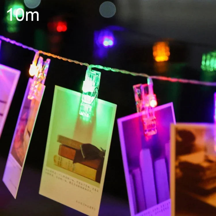80 LEDs 3 x AA Batterien Box Lichterkette Dekorative Leuchte für Zuhause, zum Aufhängen von Bildern, DIY Party, Hochzeit, Weihnachtsdekoration, 10m