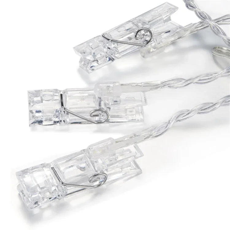 80 LEDs 3 x AA Batteries Box Chains Lamp Decorative Light for Home Hanging Pictures, DIY Party, Wedding, Christmas Decoration, 10m