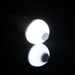Sensorabstand: 4-6m, AC 85-265V, E27 9W Weißlicht, E27 9W Warmweiß
