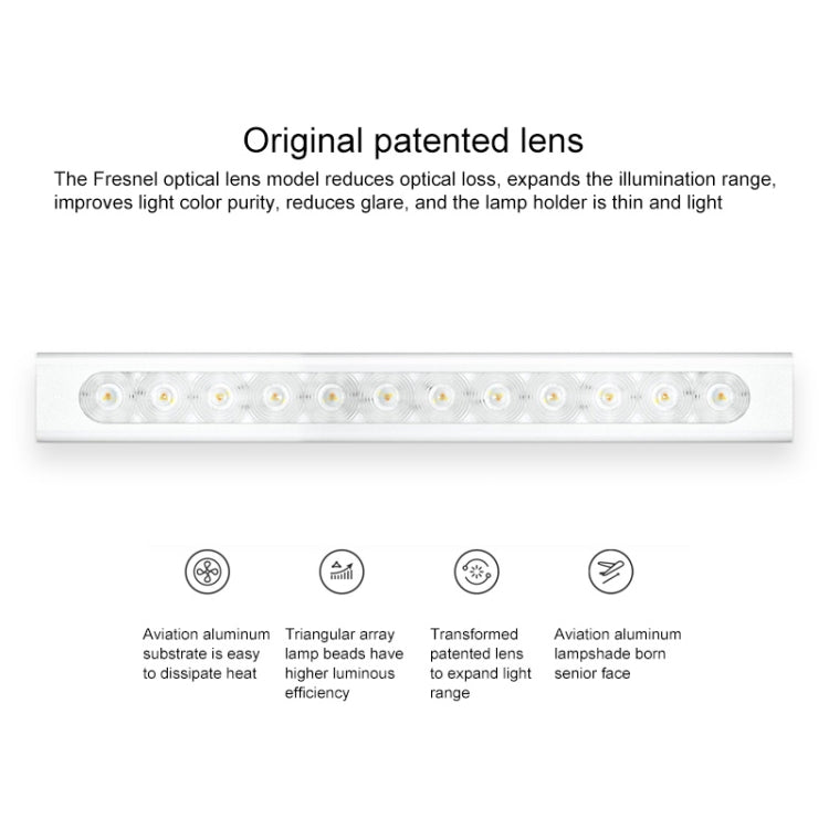 Original Huawei Smart OPPLE LED Schreibtischlampe Klappbar Verstellbar Lesetischlampe Helligkeitslichter, Unterstützt HUAWEI HiLink