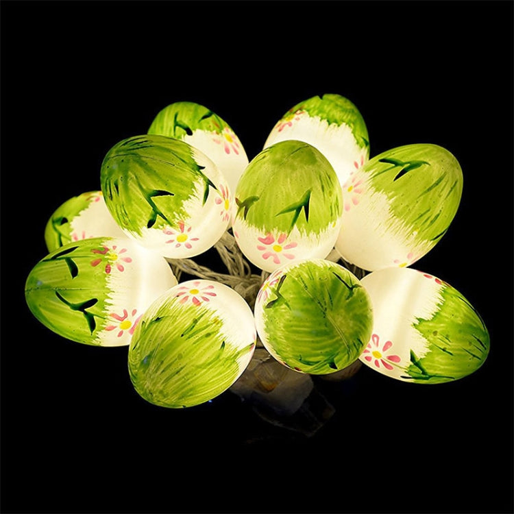 10 LED-Lampen in Form niedlicher Ostereier, dekorative Lampen, festliche Dekorationslichter