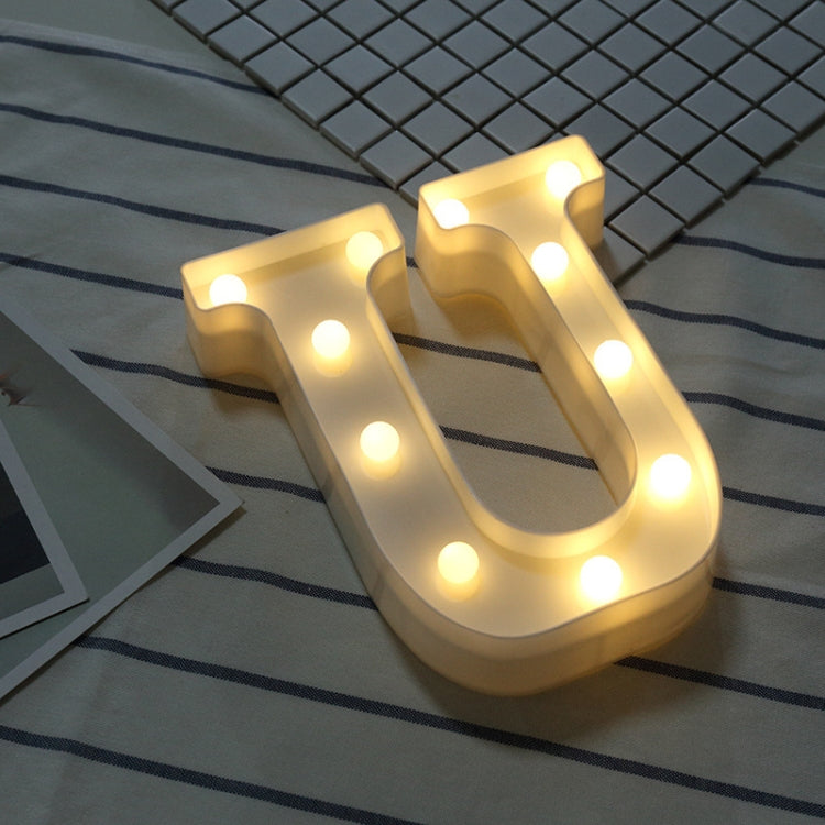 Trockenbatteriebetriebene Warmweiße Stehende Hängende LED Weihnachtsbeleuchtung, N, A, B, O, C, P, D, Q, E, R, F, G, T, U, I, V, W, J, X, K, L, M, Z