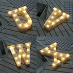 Dry Battery Powered Warm White Standing Hanging LED Holiday Light, N, A, O, B, C, P, D, Q, E, R, F, G, T, U, I, V, J, W, X, K, L, M, Z