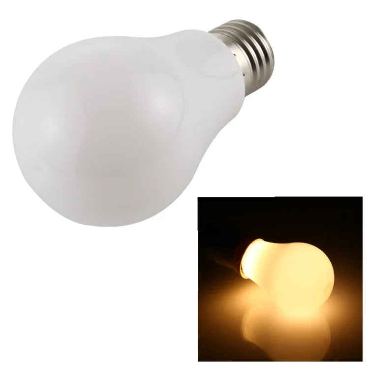 7W 500LM E27 2835 28LEDs Flimmerfreie LED-Energiesparlampe, Lichtfarbe: Warmweiß, AC 85-265V, 7W