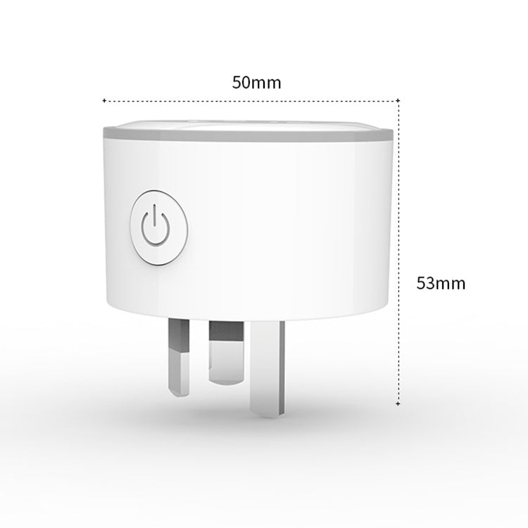 10A RGB Szenenlicht WiFi Fernbedienung intelligenter Steckdosenadapter funktioniert mit Alexa & Google Home & IFTTT, AC 100-240V, AU-Stecker, XS-A17