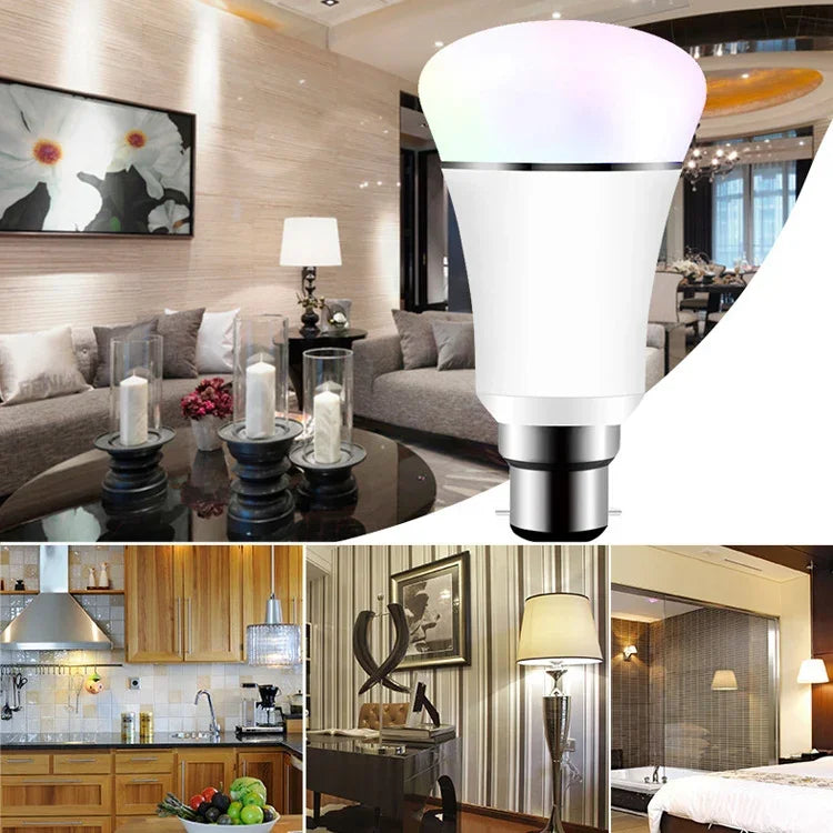 6000K LED Lampe Funktioniert mit Alexa & Google Home, AC 85-265V