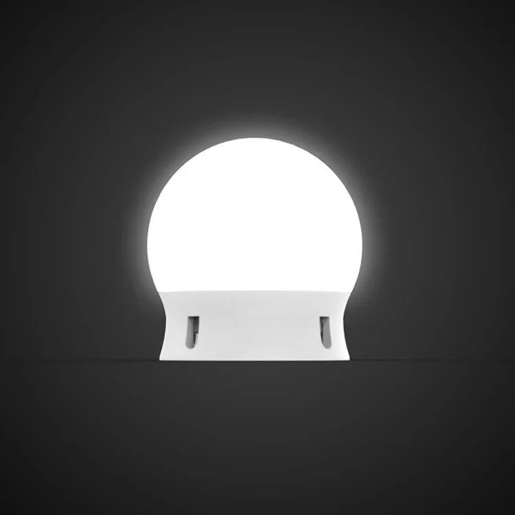 120 lm, 7000 K, USB-Ladefunktion, Kosmetiklampe im Hollywood-Stil, Kabellänge: 4,6 m, 5 V DC