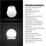 120 lm, 7000 K, USB-Ladefunktion, Kosmetiklampe im Hollywood-Stil, Kabellänge: 4,6 m, 5 V DC