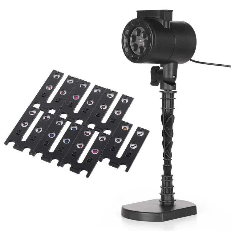 8er-Set Muster-Außenrasenlampe, CPF-LM401
