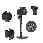 8er-Set Muster-Außenrasenlampe, CPF-LM401