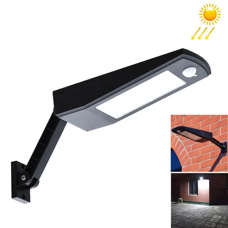 48 LEDs SMD 2835 900 LM Winkelverstellung Energiesparleuchte mit 5V 3.2W Solarpanel, 6.8W 48 LEDs