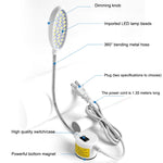 LED Nähmaschinenlampe Dimmbar Magnetisch Arbeits-Energiesparlampe 22 Lampenperlen, 22 Perlen