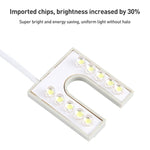 10 LEDs Nähmaschinenlampe U-förmiger Highlight Magnetisch Arbeits-Energiesparlampe