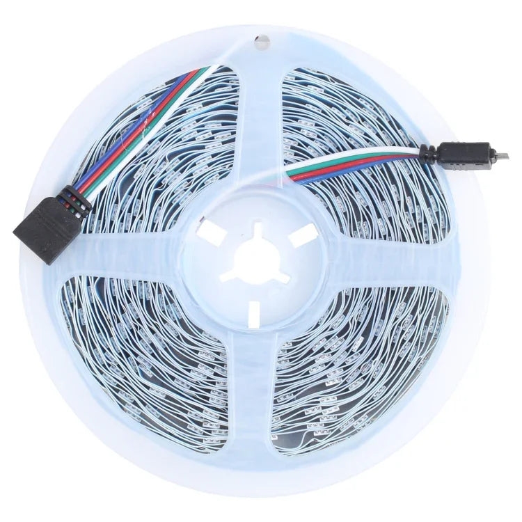 10m 300 LEDs SMD 5050 IP44 Waterproof RGB Light Strip with 24-keys Remote Control, EU Plug, 10m 300 LEDs IP44