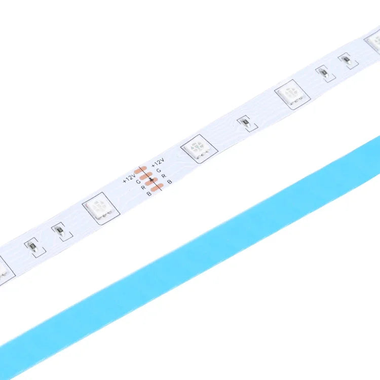 20m 600 LEDs SMD 5050 IP44 Waterproof RGB Light Strip with 24-keys Bluetooth + Music Remote Control, EU Plug, 20m 600 LEDs IP44