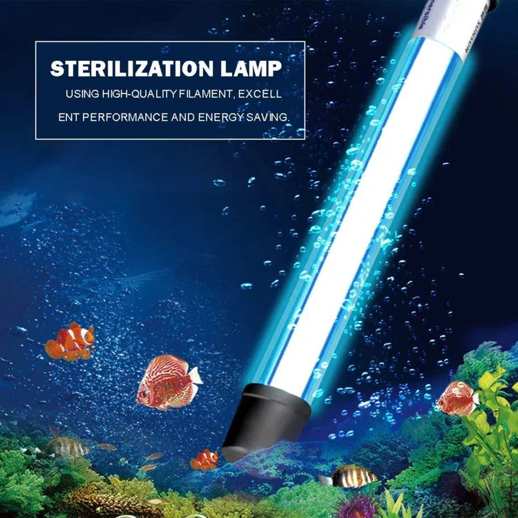 UV-011 11W UV-C-Entkeimungslampe für Aquarien, EU-Stecker, 11W