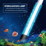 UV-013 13W Ultraviolett-Keimtötungslampe Desinfektionslicht für Aquarien, EU Stecker, 13W