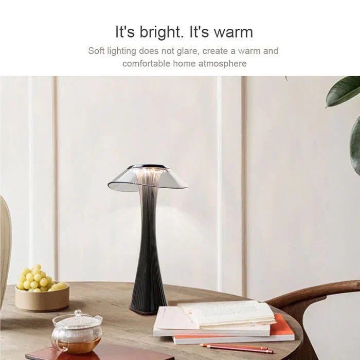 USB-ladbare LED-Schreibtischlampe für Studenten mit schmaler Taille und Augenschutz
