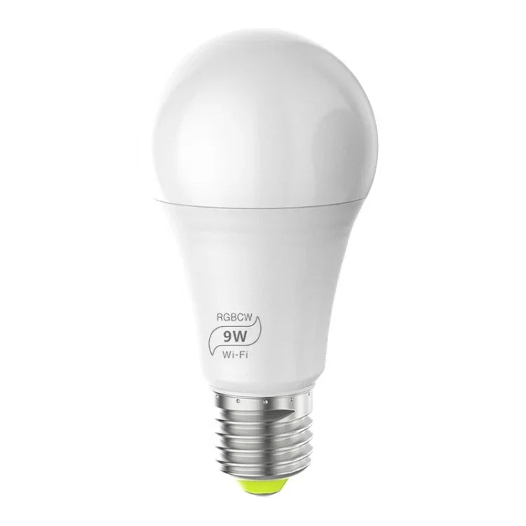 9W 110V E27 RGBCW WLAN LED Smart-Glühbirne, kabellose Smart-Home-Automatisierungslicht, 110V