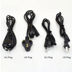 AC 100-240V 4-Schacht-Batterieladegerät für AA & AAA & C / D Batterien, EU-Stecker