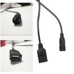 6 Sektionen 18650 Akku Multifunktions Mobile Power Box mit 8,4v Rundstecker & 5v USB Dual-Spannungsausgang Ohne Akku, 8,4v