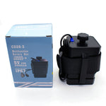 3 Sektionen 18650/26650 IPX7 Wasserdichte Akku-Box mit 12v Rundstecker & 5v USB-Anschluss Ausgangsspannung Ohne Akku, 12v