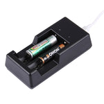 Universelles USB 1,2V / 3,7V wiederaufladbares Batterieladegerät, universal
