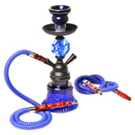 019-MZ729 Doppelschlauch-Glas-Shisha
