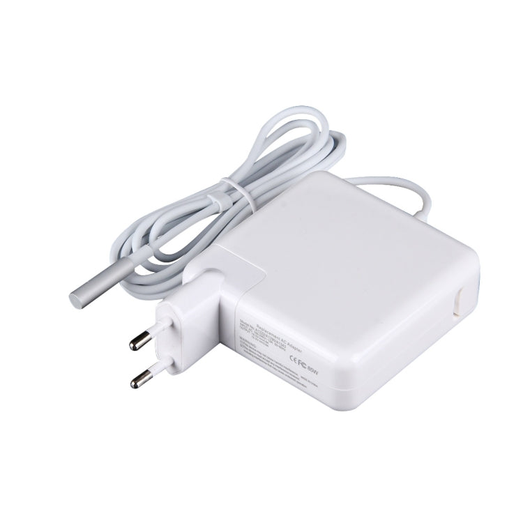18,5V 4,6A 85W 5-Pin L-Form MagSafe 1 Netzladegerät für Apple Macbook A1222 / A1290/ A1343, Länge: 1,7m, EU-Stecker
