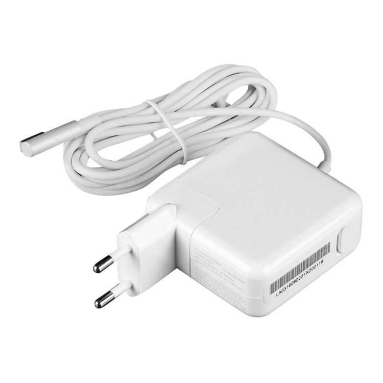 14,5V 3,1A 45W 5-Pin L-Form MagSafe 1 Netzladegerät für Apple Macbook A1244 / A1237 / A1369 / A1370 / A1374 / A1304, Länge: 1,7m, EU-Stecker