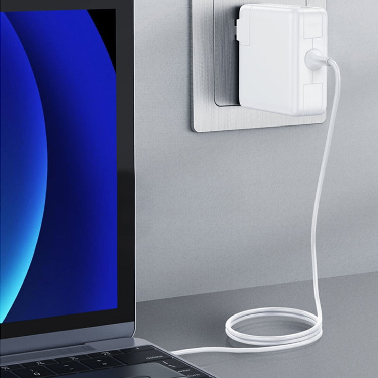 14,5V 3,1A 45W 5-Pin L-Form MagSafe 1 Netzladegerät für Apple Macbook A1244 / A1237 / A1369 / A1370 / A1374 / A1304, Länge: 1,7m, EU-Stecker