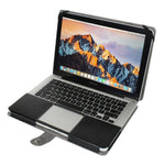 Für Macbook Pro 15,4 Zoll Laptop Crazy Horse Textur Horizontal Klappbare Lederhülle