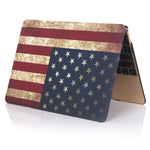 Für MacBook Air 13,3 Zoll A1932 2018 / A2179 Amerikanische Flagge Laptop Wasserdichtes Stift-Stil Schutzhülle (2020), Amerikanische Flagge