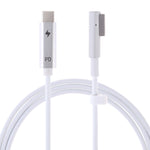 45W / 60W / 65W 5-Pin MagSafe 1 (L-förmig) zu USB-C / Type-C PD Ladekabel, 45W / 60W / 65W MagSafe 1
