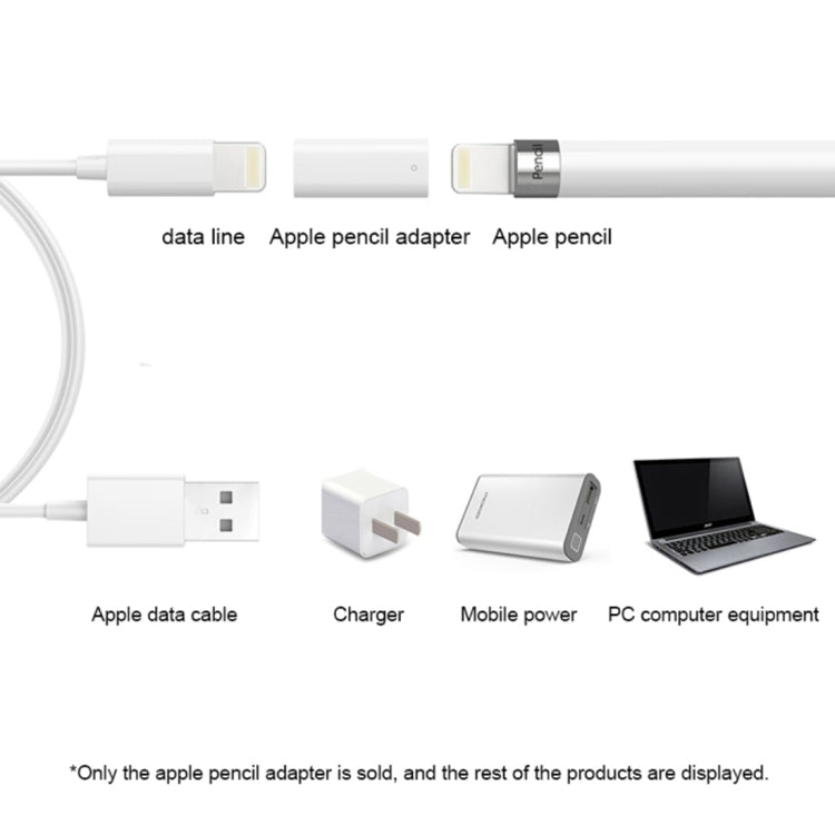 Tragbarer Ladeadapter für Apple Pencil, 8-Pin