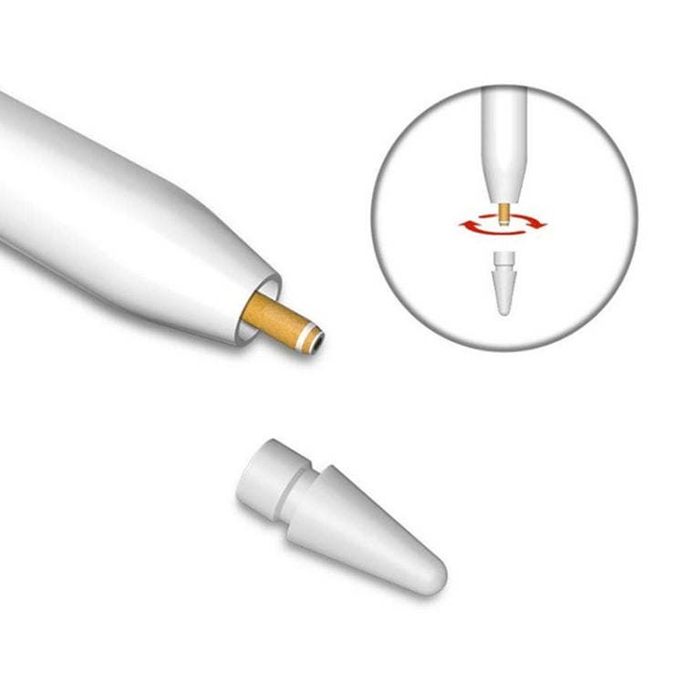 Ersatzstiftspitzen für Apple Pencil 1 / 2 (Rot), Silikonspitze