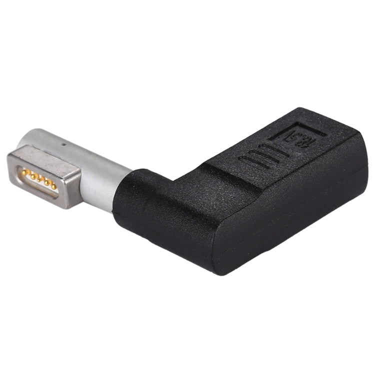 USB-C / Type-C Buchse zu 5-Pin MagSafe 1 (L-förmig) Stecker Ladeadapter, Type-C zu MagSafe 1