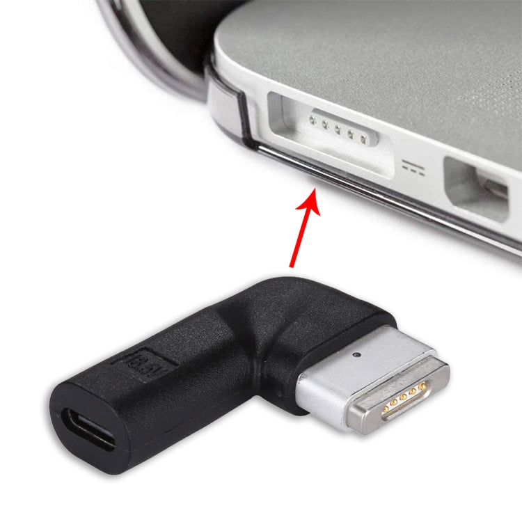 USB-C / Type-C Buchse zu 5-Pin MagSafe 2 (T-förmig) Stecker Ladeadapter, Type-C zu MagSafe 2