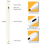 1,4-2,3mm Magnetisches Design Superfeine Spitze Verhindert versehentliche Berührungen Handschriftlicher kapazitiver Bildschirm-Stift